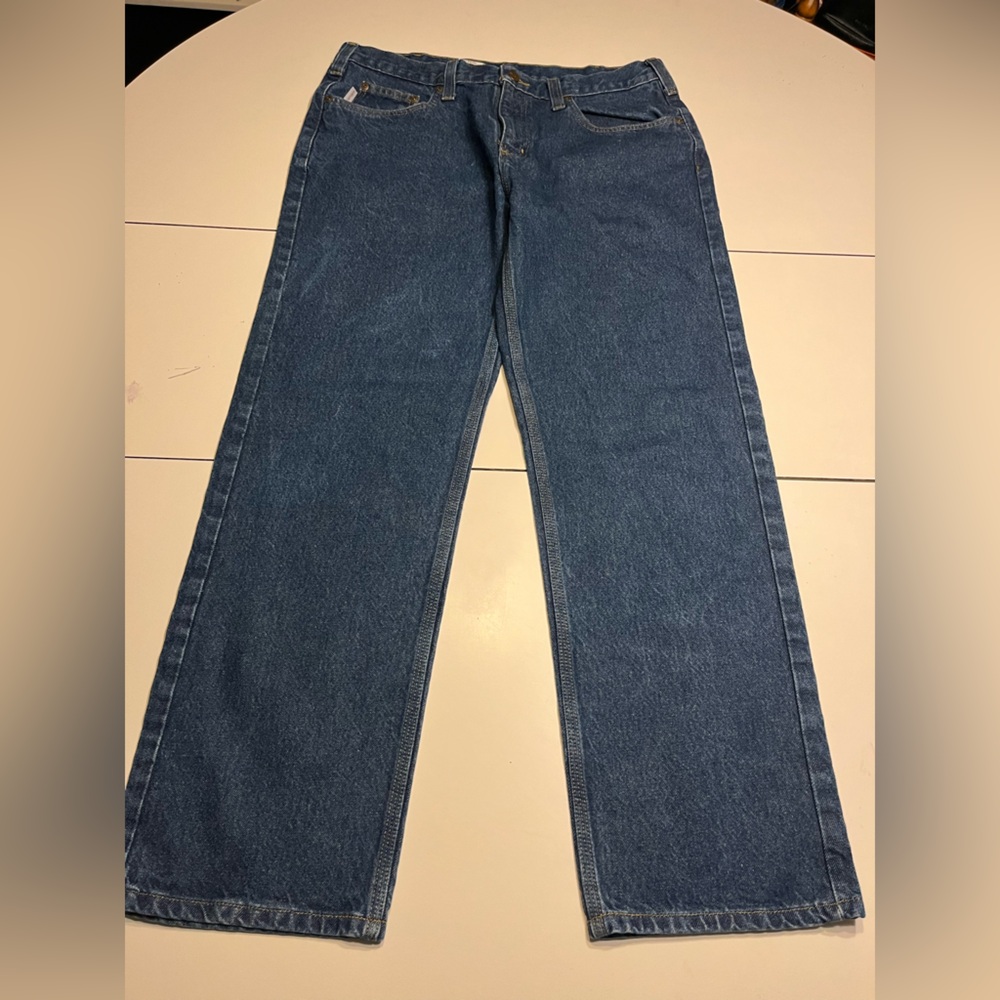 Carhartt men’s blue denim jeans 36x30